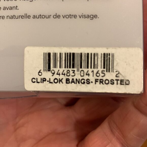 Revlon clip on bangs YOUR CHOICE. Long bangs w/blendable sides.Plz specify color - Picture 7 of 9